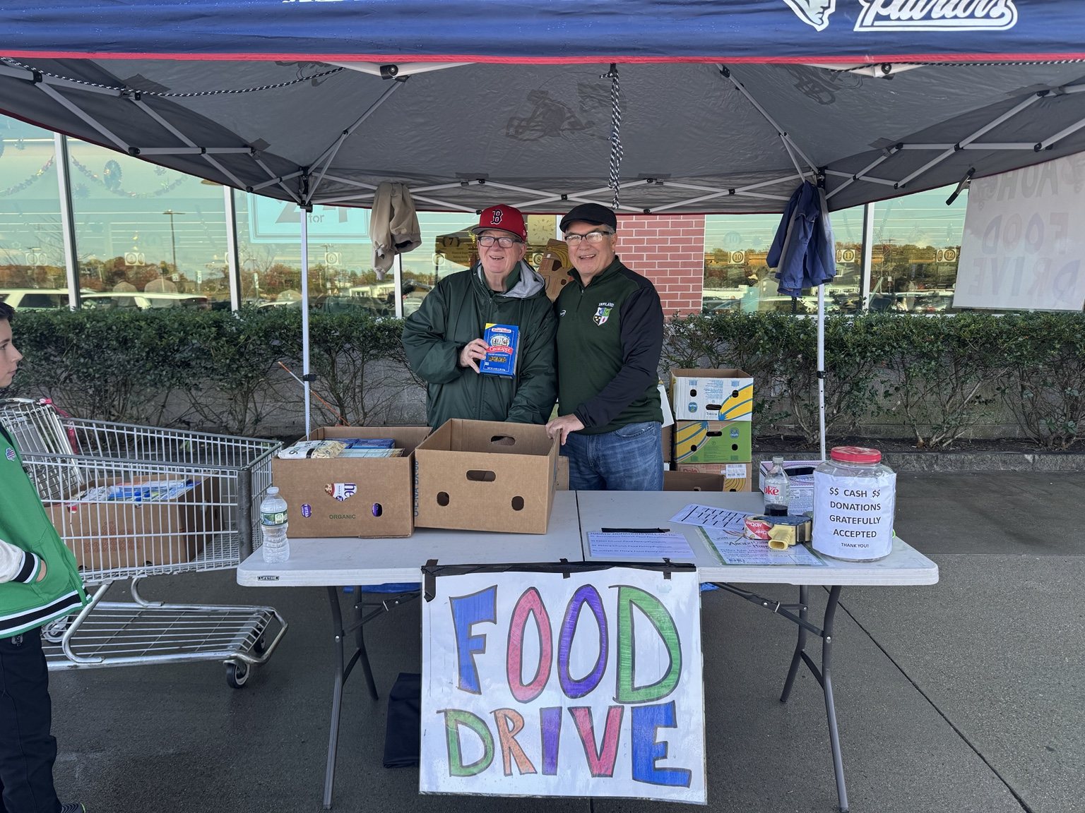 Division food drive collection